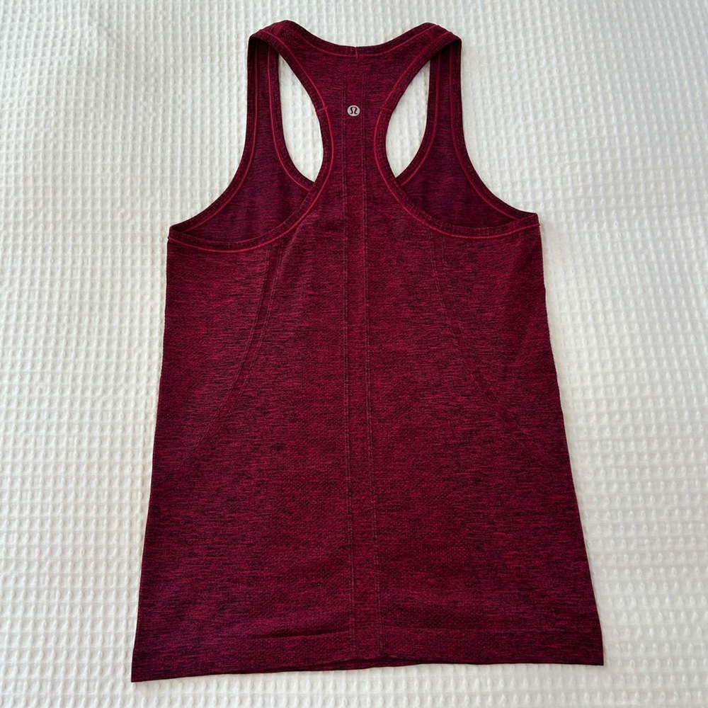 Lululemon Swiftly Tech Racerback Tank Top in Red